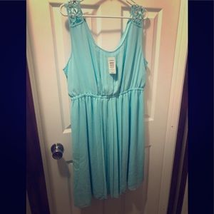 Light Blue Torrid dress size 2